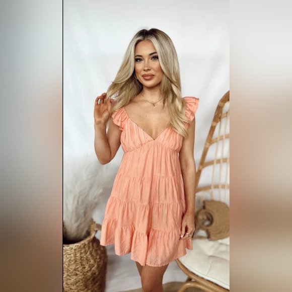 🩷 BNWOT BLU PEPPER Summer Dress (large) - Picture 2 of 5